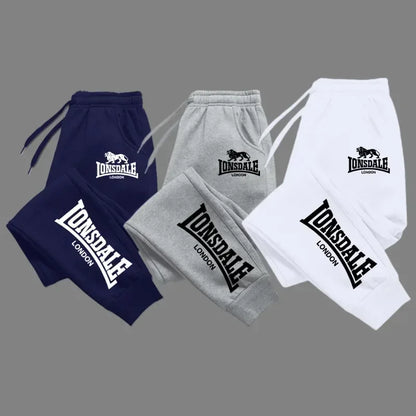 EVERLAST Printed Men's Sports Pants; Unisex Running Pants; Breathable Fitness Pants