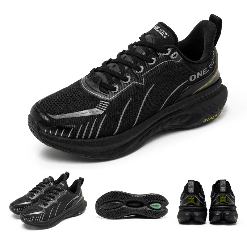 Cushioning Running Shoes – Lightweight Outdoor Athletic Sneakers With Non-Slip Rubber Outsole