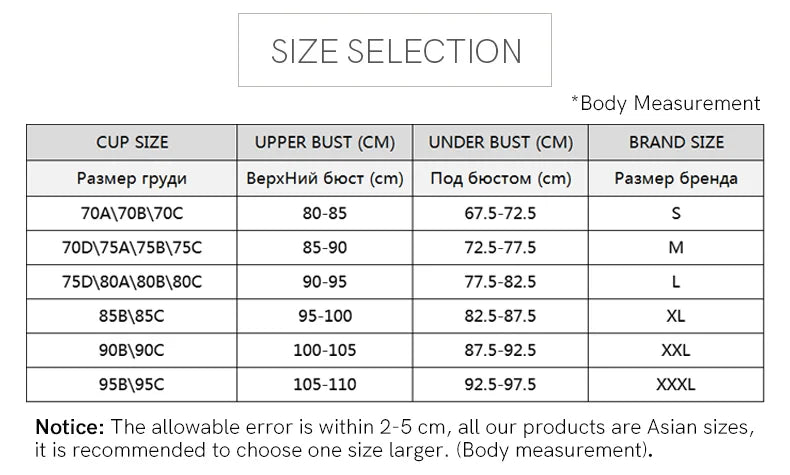 Plus Size Wireless Bra - Seamless Push Up Padded Plunge Bra with Adjustable Straps