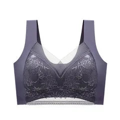 Seamless Lace Bra - Large Size Underwear | Breathable Thin Bra With Beautiful Back