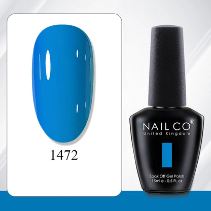 HEMATPO Free Top  Base Coat Nail Gel - 15ml Semi-Permanent Soak Off UVLED Varnish