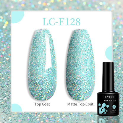 Gel Nail Polish - LILYCUTE UV Gel Varnish 7ML | Soak Off, Long Lasting Colors