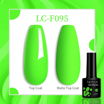 Gel Nail Polish - LILYCUTE UV Gel Varnish 7ML | Soak Off, Long Lasting Colors
