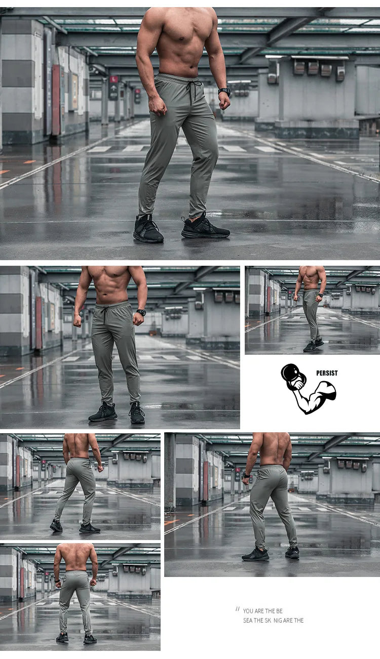 Men Running Sweatpants | Slim Athletic Sweatpants, Ankle Banded Trousers for Outdoor Training