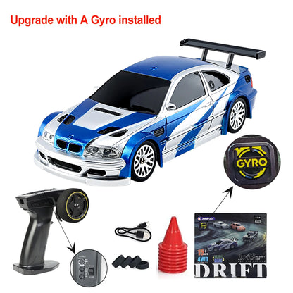 Upgraded 143 RC Drifting Car - High Speed 4WD Radio Control Mini Vehicle