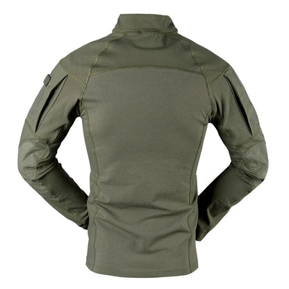 Tactical Cotton Shirt - Multicam Camo Military Combat Tee | Lightweight Moisture Wicking