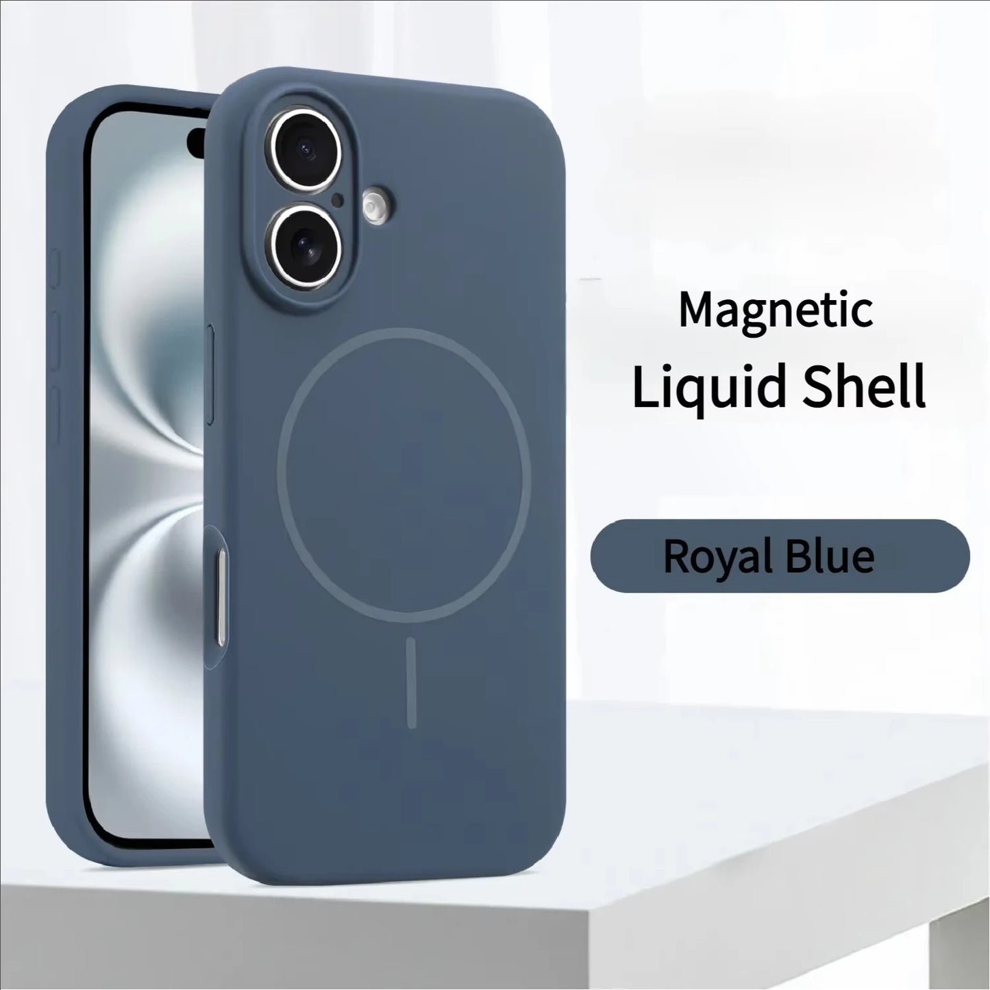 Magnetic Original Liquid Silicone Phone Case For iPhone 15 14 16 Plus 12 13 16 17 Pro Max Funda For Magsafe Protector Soft Cover