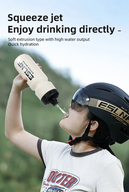 ESLNF Bicycle Riding Water Bottle Large Capacity Fitness Water Cup Road Bike Mountain Bike Portable Sports Outdoor Water Cup