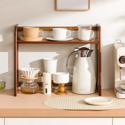 New Kitchen Shelf Countertop Multi-functional Electrical Storage Rack Multi-layer Cup Holder Household Storage Rack Plate Rack