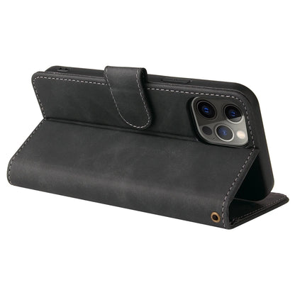 Wallet Skin-friendly With Card Slot Bracket Magnetic Flip Case For Apple iPhone Air 17 Pro Max 16e 15 Plus 14 13 12 11 XR Cover