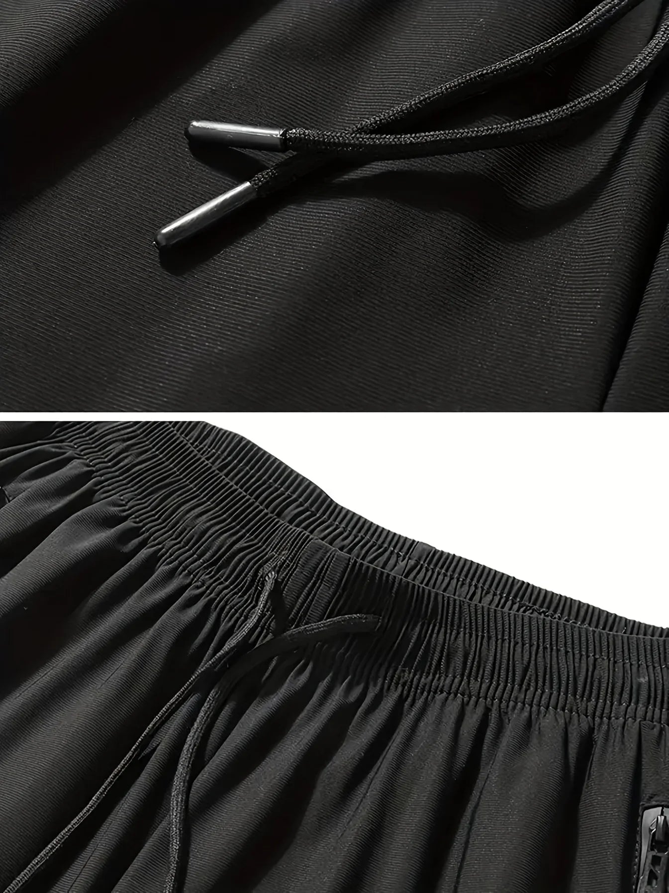2-Pack Men's Sports Trousers High Stretch Men's Jogging Pants Quick-Drying Sweatpants Baggy Man Fishing Gym Sportswear Pants