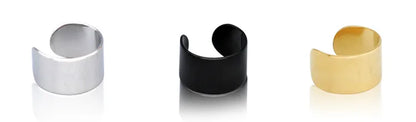 Men's Ear Cuff – Stainless Steel Non-Piercing Clip Earring (Single)