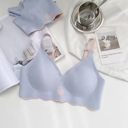 Wire Free Bra - Seamless Push Up Adjustable Sling Bra With Upper Support
