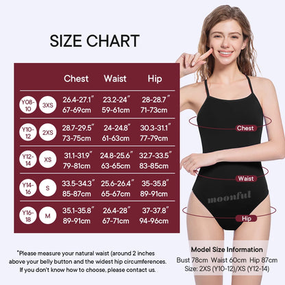 One Piece Period Swimwear Teenage Menstrual Swimsuits Menstruation Swimwear for Pool Girl Waterproof Women Period Bathing Suit
