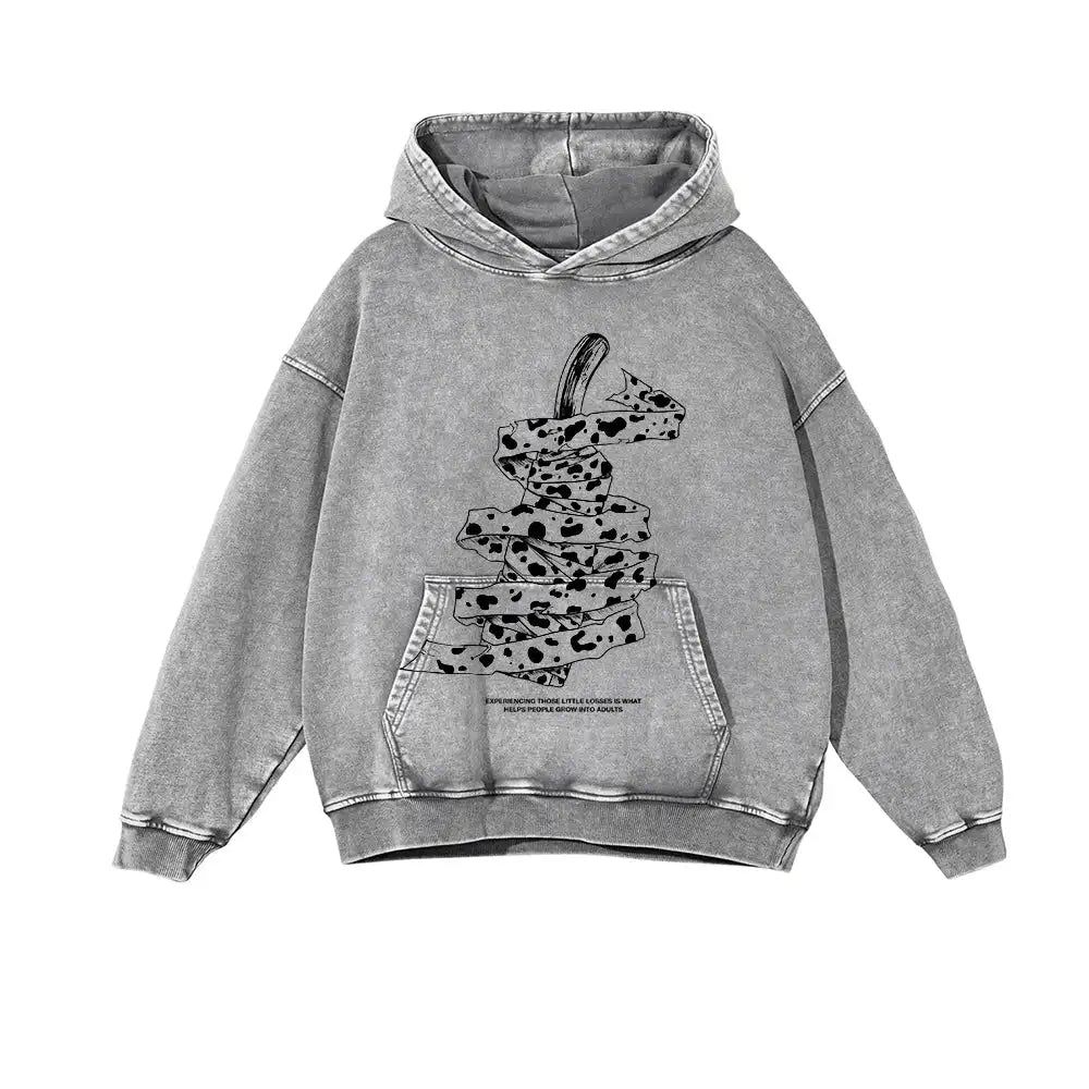 Japanese Anime Jujutsu Kaisen Print Hooded Pullover Men Hip Hop Sweatshirt Vintage Hoodie Harajuku Cotton Sweatshirts
