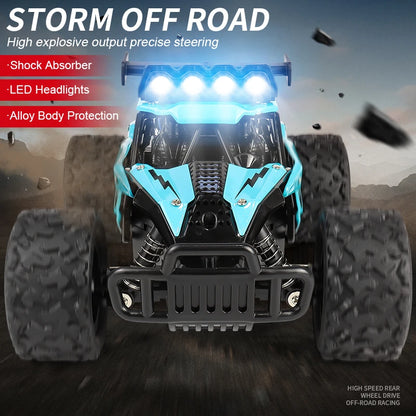 116 Alloy Remote Control Car - High-Speed Off-Road Big Foot Vehicle - ZOOMNSTORE