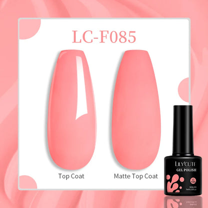 Gel Nail Polish - LILYCUTE UV Gel Varnish 7ML | Soak Off, Long Lasting Colors