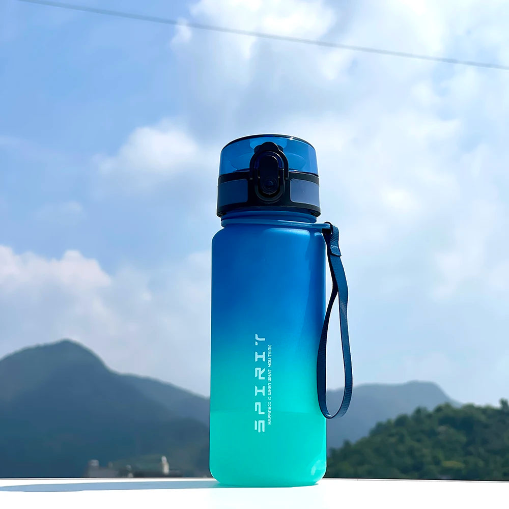 Large Capacity Motivational Sports Water Bottle 500ML/1000ML - Leak Proof Portable Reusable Cup for Gym Outdoor Travel