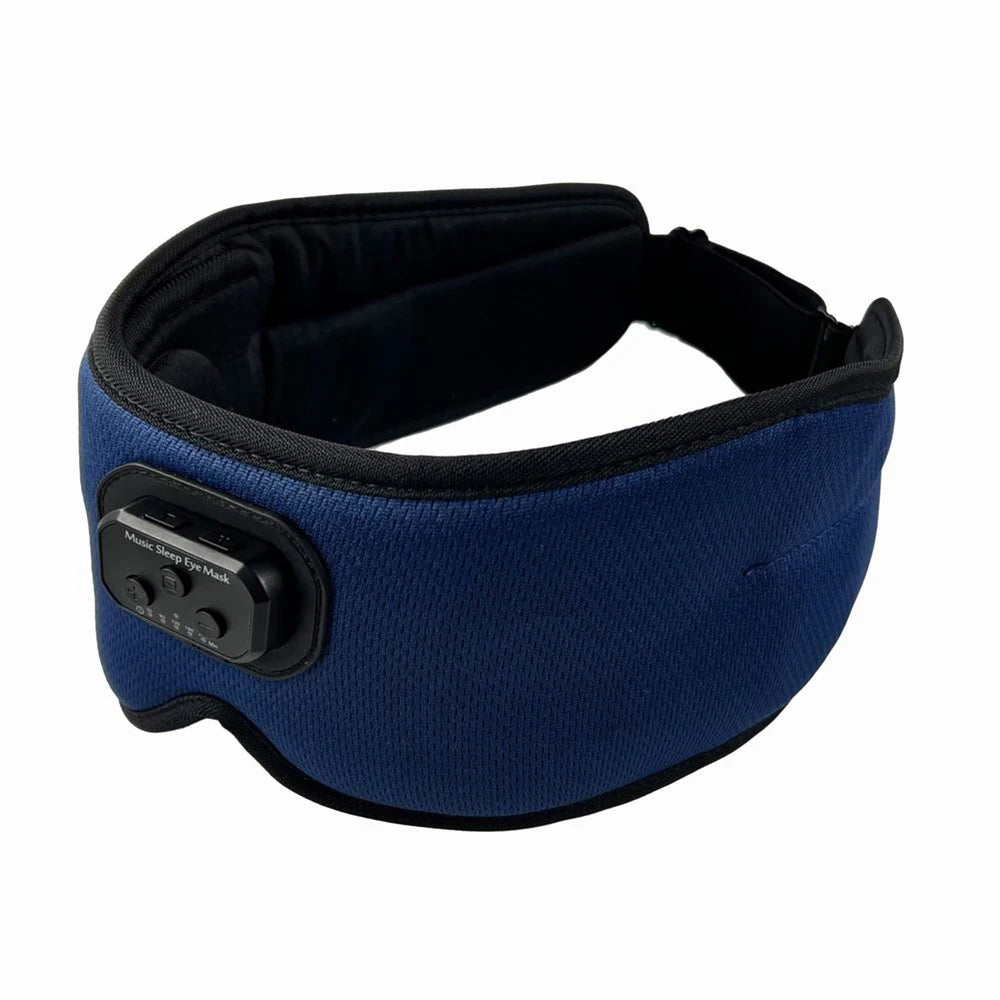 3D Bluetooth-compatible 5.2 Timed Sleep Eye Mask Earphones Headband Built-in White Noise Music With Mic Shading Sleep Headphones