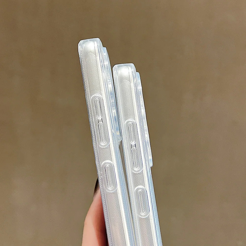 Cute Flower Clear Case For Samsung Galaxy A56 5G A57 A36 S26 S25 Ultra S24 FE S23 Case A37 A55 A54 A26 A07 A17 Shockproof Cover