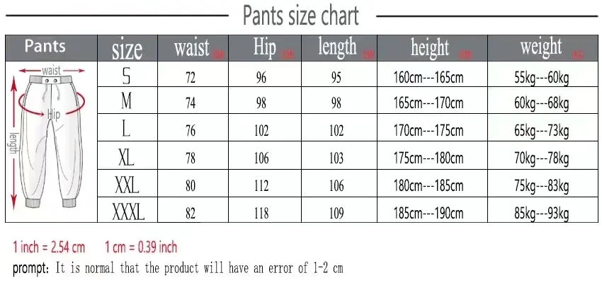 Men's printed pants, autumn and winter men's and women's running pants, sportswear and casual pants, fitness and gym sportswear
