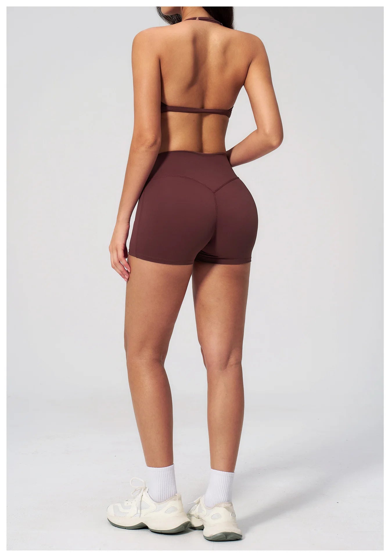 Summer Yoga Set 2 Pieces Women Tracksuit Workout Clothes Sports Outfits High Waist Shorts Fitness Sports Suit Female Gym Clothes