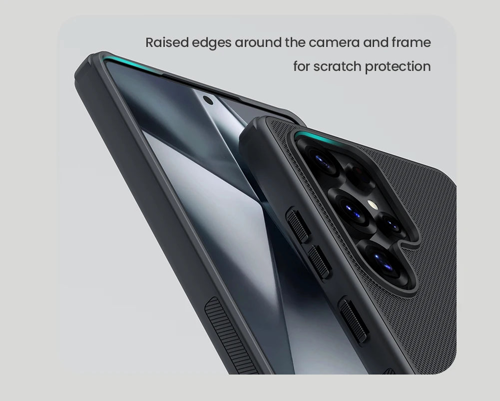 Nillkin for Samsung Galaxy S26 Ultra S26+ S26 Plus S25 Ultra S24 Magnetic Case Super Frosted Shield Pro Protection Back Cover