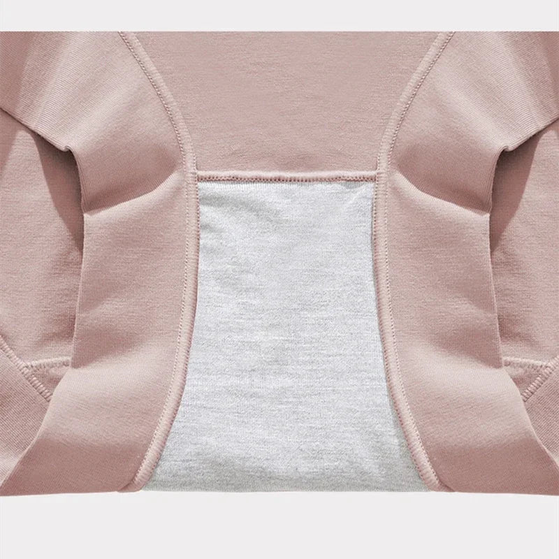 Women's Underwear 60s Modal Fabric Panties for Women High-Rise Female Underwear Briefs Cozy Underpants Plus Size Safety Shorts