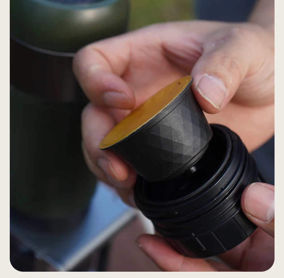 Portable Wireless Espresso Machine - Car  Home Coffee Maker for Nespresso Dolce Capsules - ZOOMNSTORE