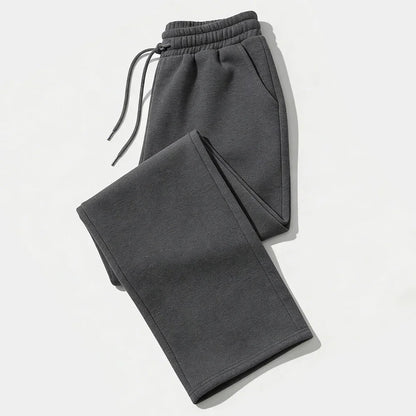 Mens Sweatpants Straight Fit Joggers for Sports and Streetwear Loose Oversized Casual Pant Drawstring Multi-pocket Men Long Pant