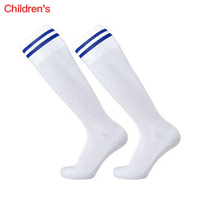 Adult Football Socks Hit Color Wear-resistant Children Kids Sport Long Socks Over Knee High Baseball Hockey Socks