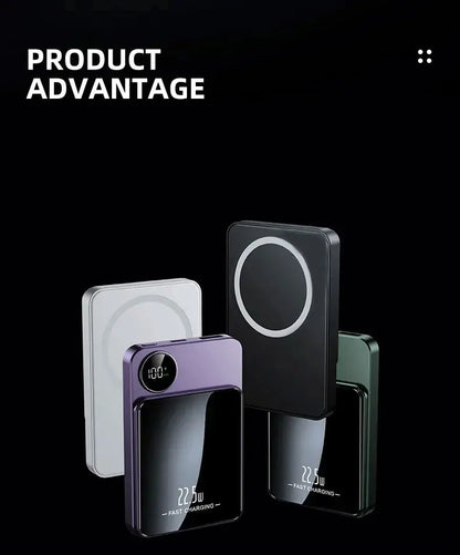Magnetic Wireless Portable Power Bank 22.5W for MagSafe Fast Charging 10000mAh Battery Charger Cases for iphone Samsung Xiaomi