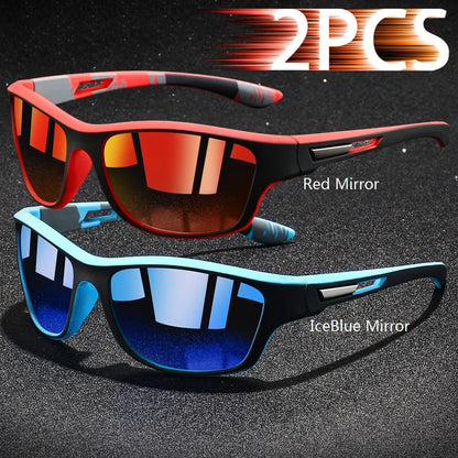 Vintage Sports Sunglasses - UV400 Cycling Fishing Running Eyewear for Men and Women