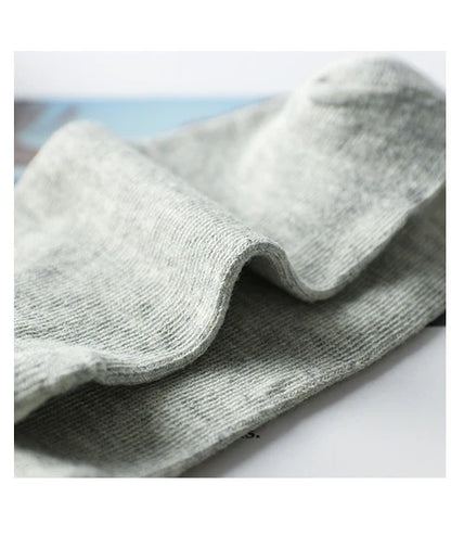 10/20/30 Pairs Men's Ankle Socks Solid Color Breathable Comfy Sweat-absorbing Boat Socks Casual Short Socks