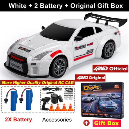 4WD RC Monster Truck - High-Speed Remote Control Racing Car for Kids