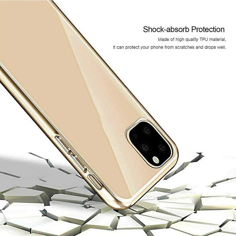 Clear 360 Full Wrap Phone Case for Samsung Galaxy S26 S25 Ultra S24 S23 S22 S21 Transparent Back Cover