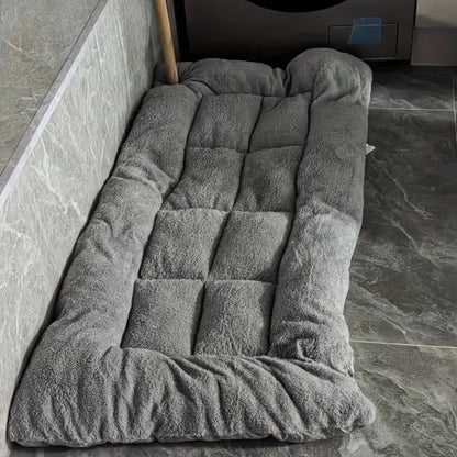 Large Plush Dog Bed Sofa Thickened Super Soft Polyester Pet Mat Dog Crate Mat Bed For Small Medium Large Dog Bed