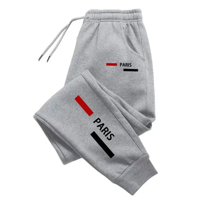 New Spring Summer Hot Sales Fashion Print Men's Sweatpants Versatile Gym Comfort Soft Sports Casual Trousers Drawstring Jogging