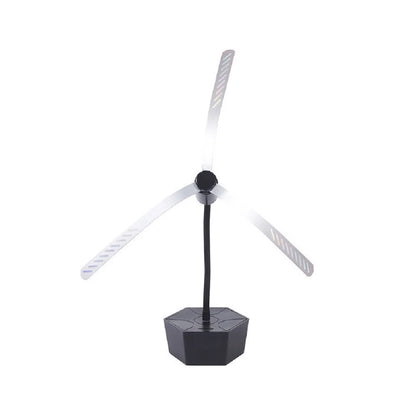 HOMEFISH Bonsai Style Bendable Retractable Fan Mosquito Repellent Outdoor Rechargeable Battery Fly Repellent