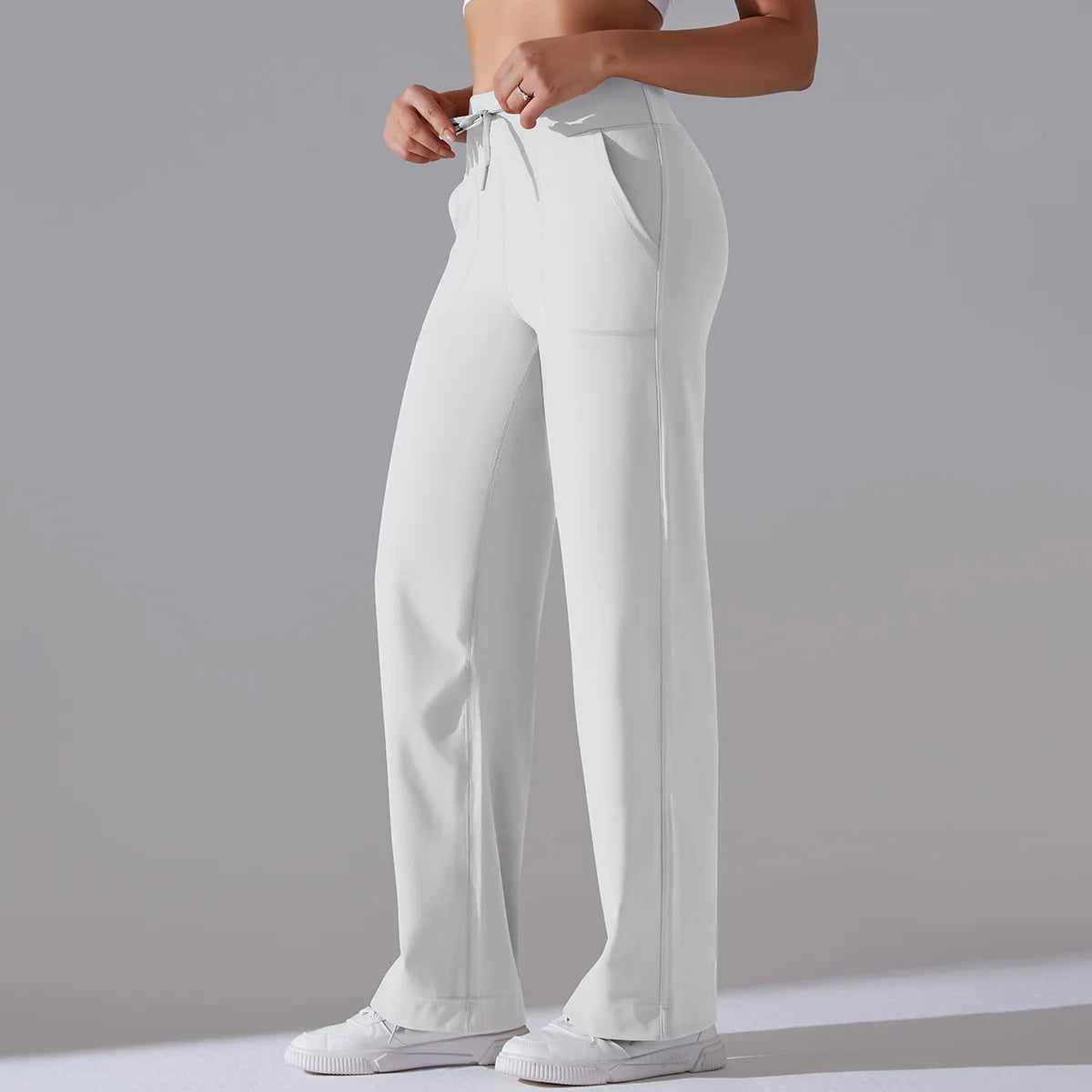Yoga Straight Leg Sweatpant Straight Leg Women's Loose Tracksuit Pants Wide Leg Outdoor Gym Runing Casual Tracksuit Pants