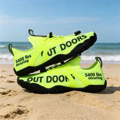 Men Water Shoes Swimming Barefoot Quick Dry Lightweight Aqua Sneakers Outdoor Sports Five Fingers Upstream Wading Shoes Summer Breathable Surfing Sandals Beach Trekking New Big Size