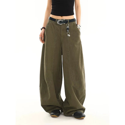 Vintage Baggy High Waist Jeans Women Y2K Wide Leg Oversized Harajuku Popular Fashion 2026 Summer Streetwear Jeans Pants