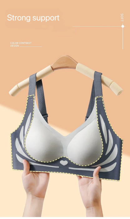 1pcs Women Seamless Bras Female Push Up Vests Style Wireless Underwears Lady Anti Sagging Comfort Soft Lingeries Ladies Camisole