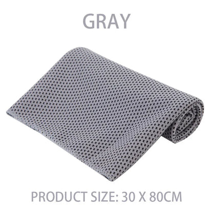 Microfiber Quick Dry Cooling Towel for Sports Fitness Camping Outdoor Ice Cold Towel