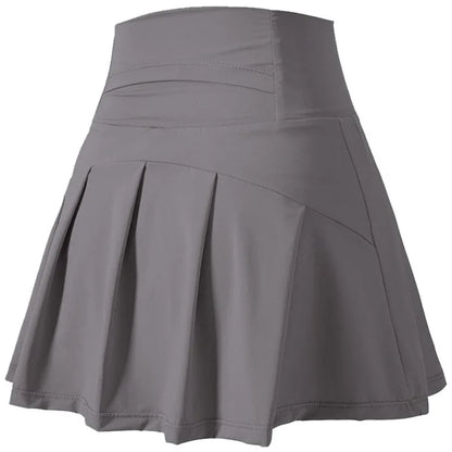 Women's High Waist Sports Short Skirt Quick Dry Fitness Yoga Running Tennis Golf Wear Summer Sport Skirts