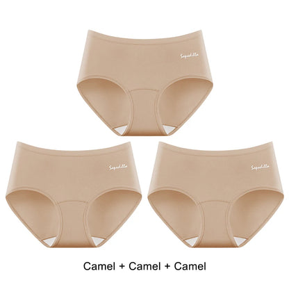 Women's Lingerie Fashion Briefs Panties Women Micro Underwear Sports Breathable Sexy Panties Set Pack Cotton Lady Triangular