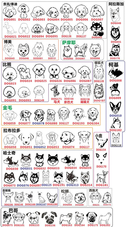 Dog ID Tag Free Engraving Name Tel Pet Collar Harness Pendant Clothes Accessories For Cat Custom Puppy Kitten Leash Pet Supplies