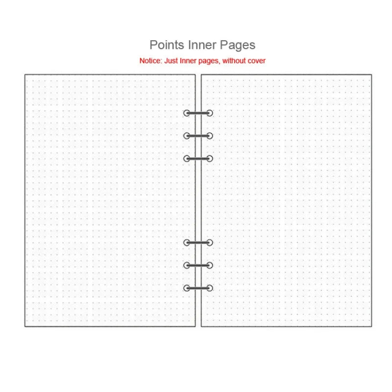 Laser Notebook Planner - A5 Organizer Binder With PVC Cover & Durable Journal Case