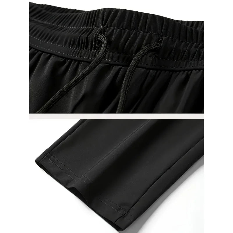 Quick Drying Sweatpants - Breathable Running Pants With Elastic Waistband Joggers