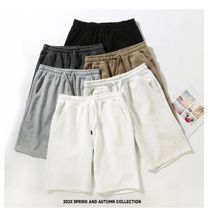 Cotton Capris Shorts – Breathable Sports Shorts for Men | Lightweight Spandex Blend